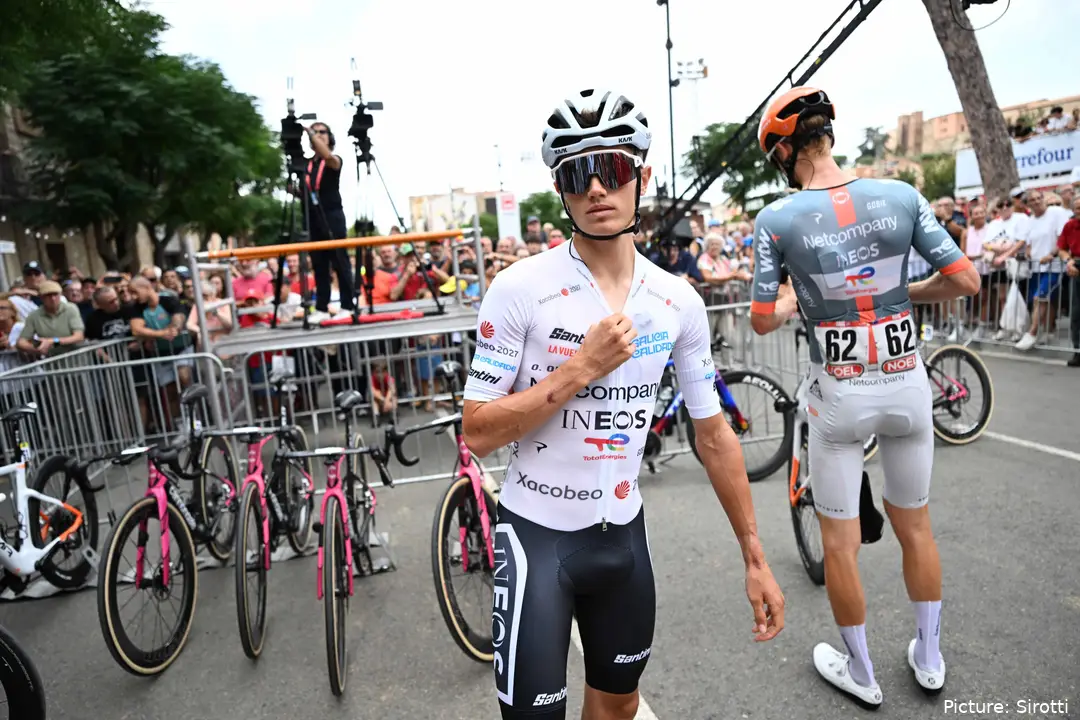Oscar Onley en la Vuelta a España 2026