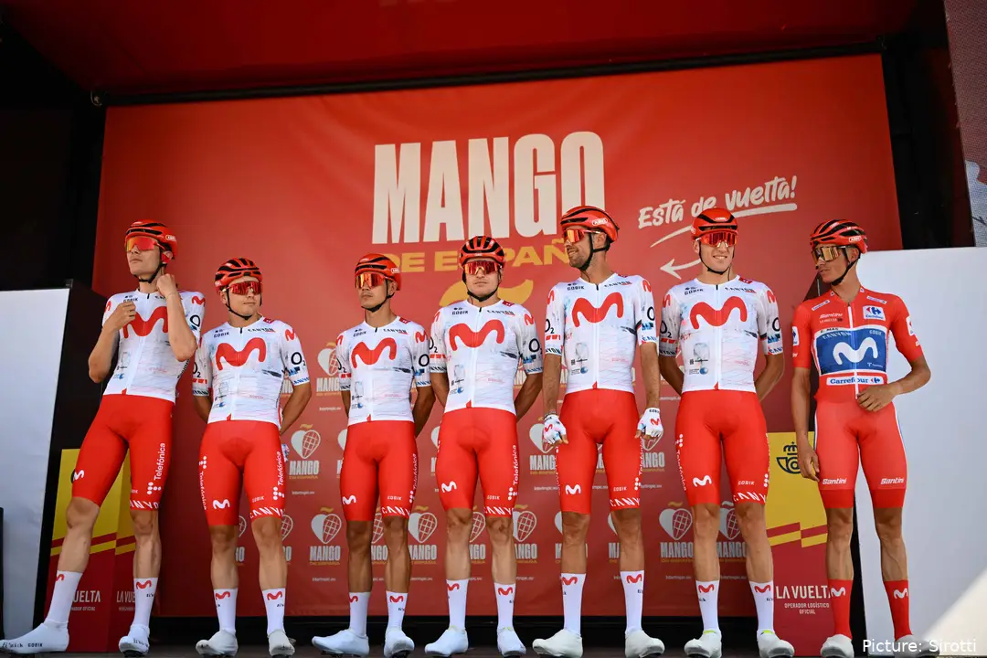 Movistar Team gana la Vuelta a España 2026.