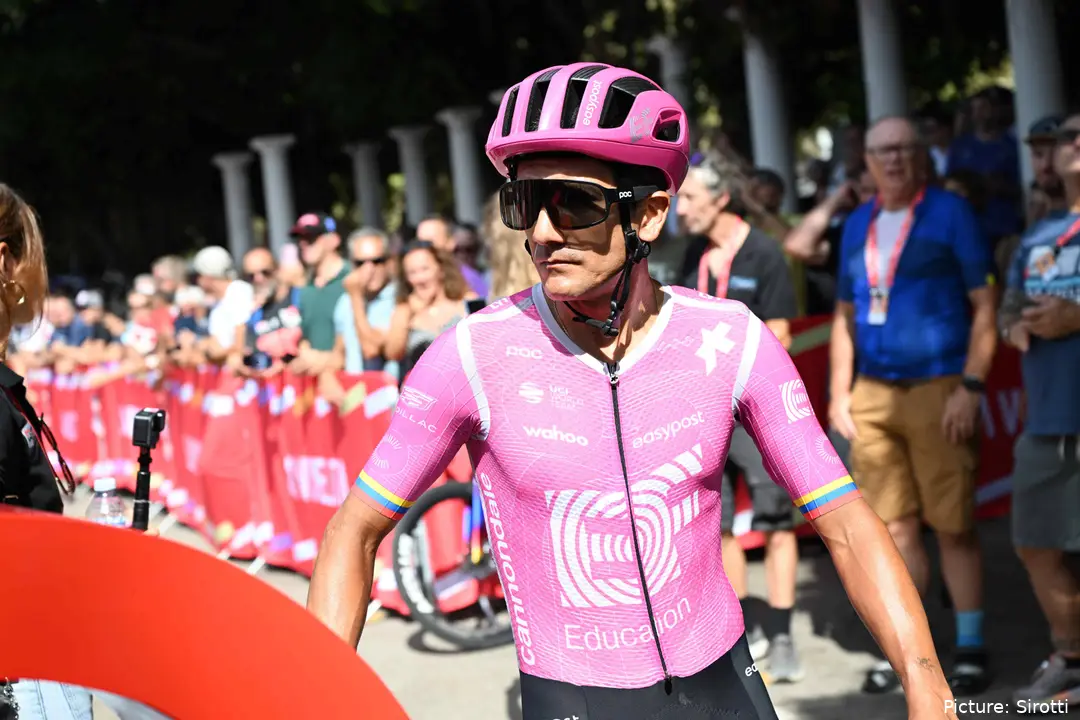 Richard Carapaz en la Vuelta a España de 2026