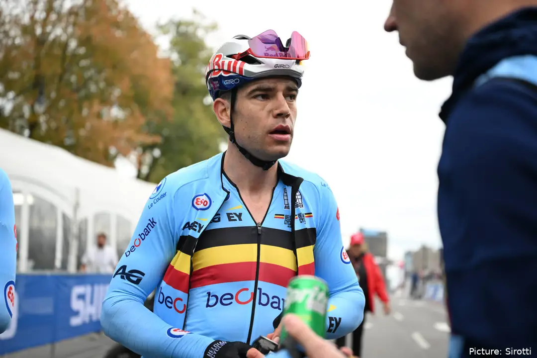 Wout van Aert tras los Campeonatos del Mundo de Montréal de 2026