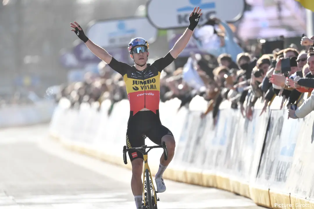 Wout van Aert foi campeão da Bélgica, em 2021