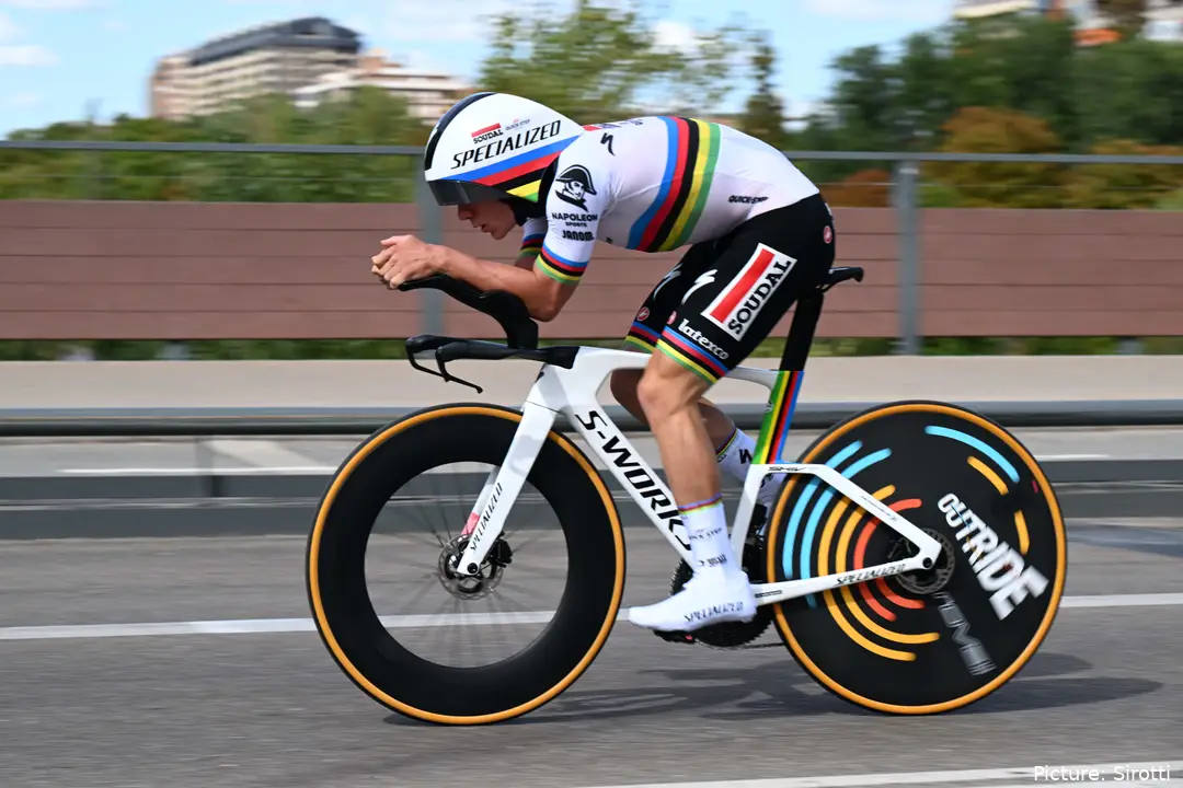 Remco Evenepoel; Fotografia: Sirotti