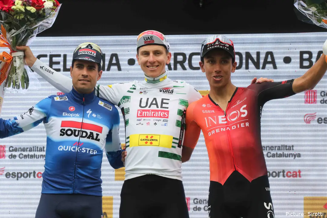 Tadej Pogacar is among the former winners of the Volta a Catalunya