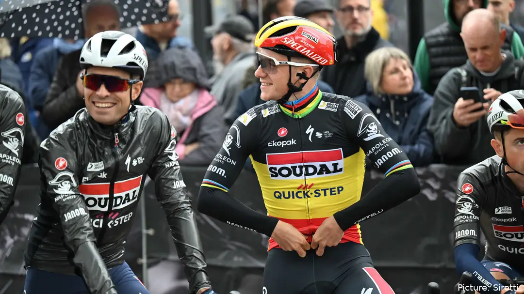 O reinado de Remco Evenepoel na Bélgica chega ao fim no próximo domingo&nbsp;
