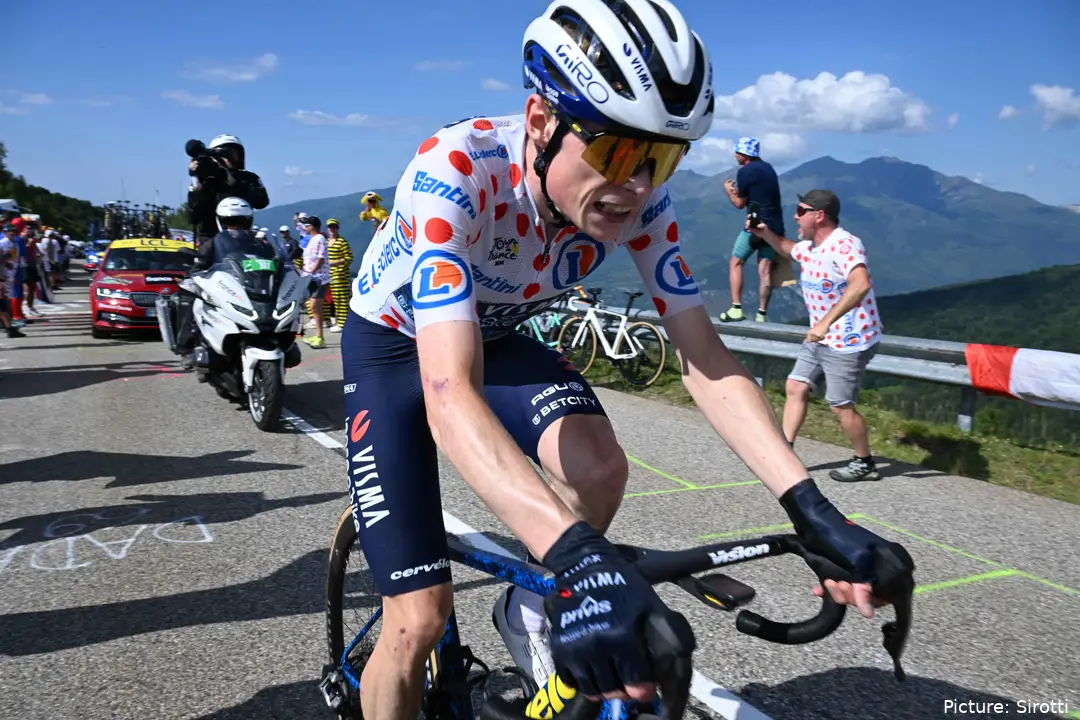 Jonas Vingegaard na Volta a França de 2024