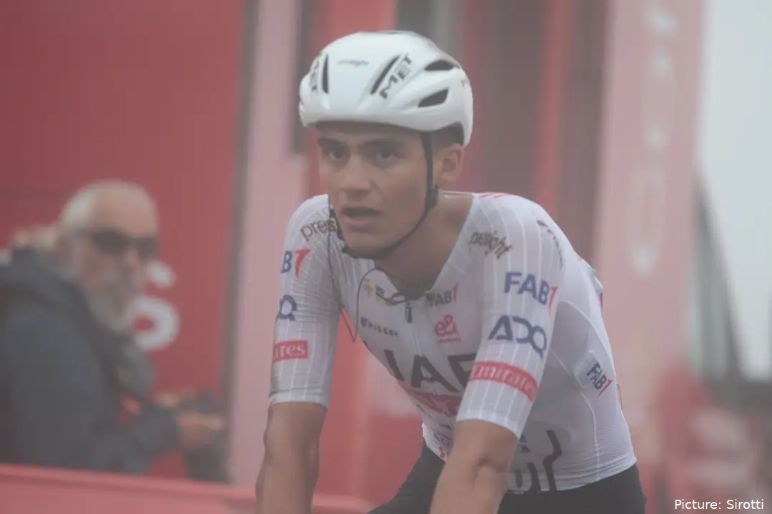 A Vuelta foi a primeira grande volta da carreira do mexicano, em 2024