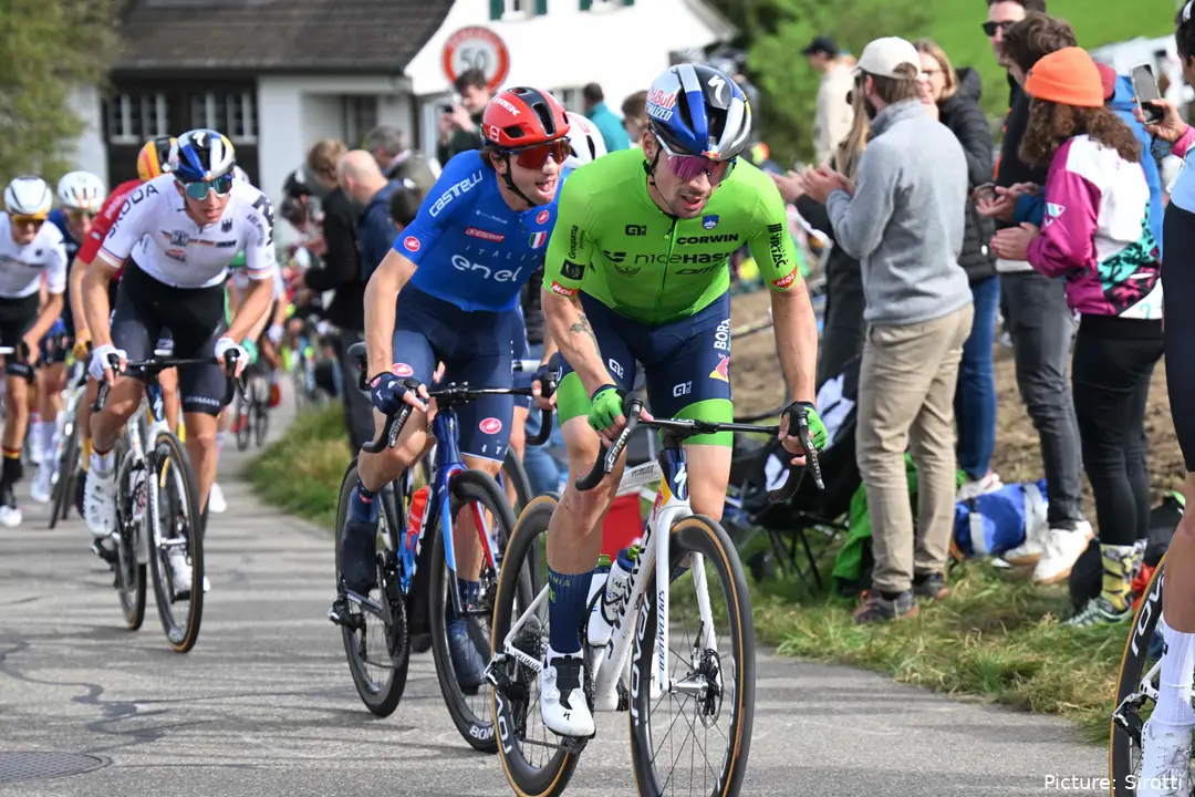 Primoz Roglic on the attack at Zurich World Championships in 2024