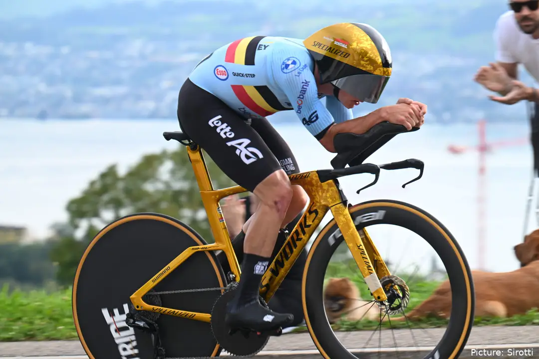 Remco Evenepoel é um dos grandes favoritos à vitória no Campeonato do Mundo