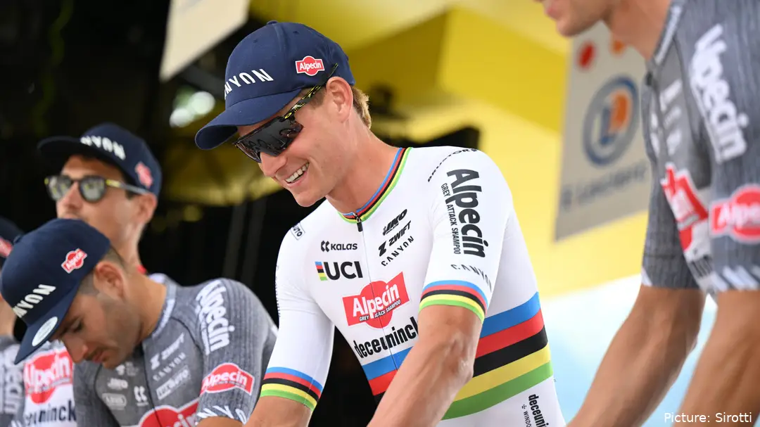 Mathieu van der Poel é o atual campeão do mundo de ciclocrosse e gravel.
