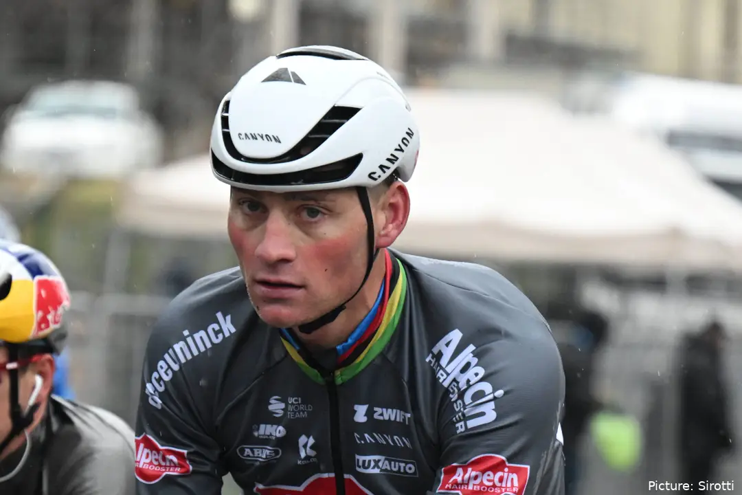 Mathieu Van der Poel continua sem conseguir ganhar no Critérium du Dauphiné 2025