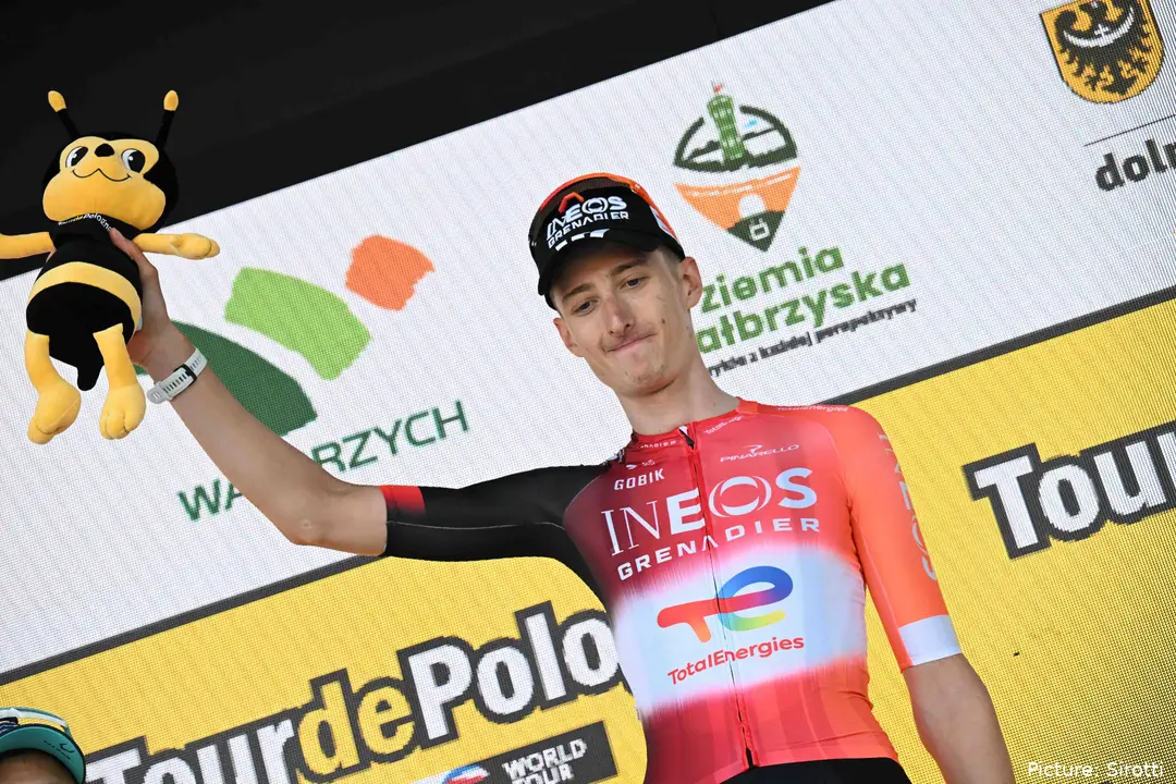 Ben Turner at the Tour de Pologne