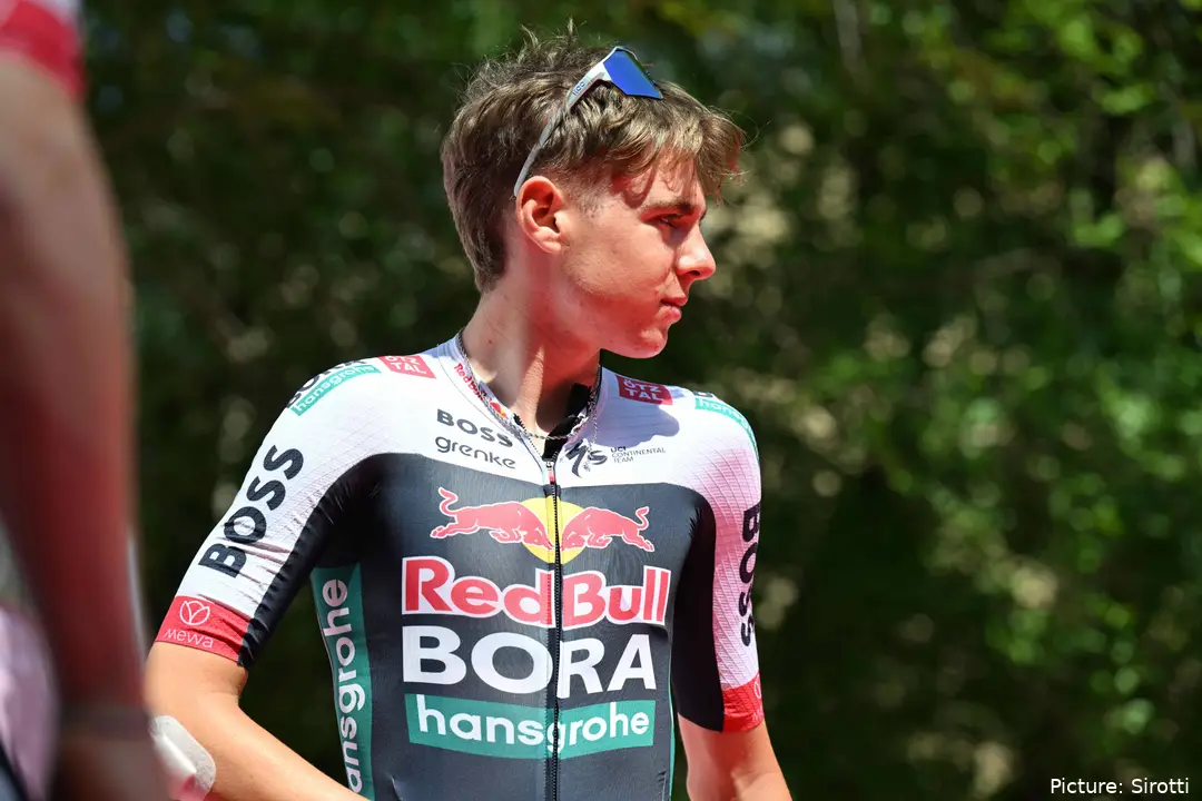 Finn em ação pela Red Bull - BORA - hansgrohe