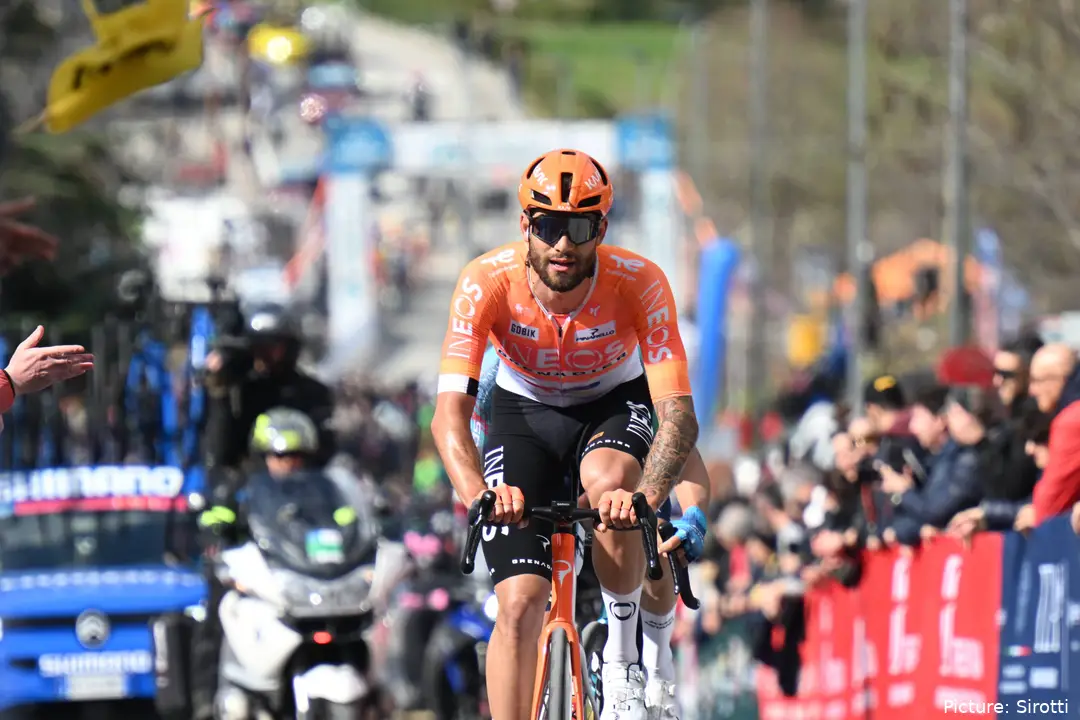 Filippo Ganna at Tirreno-Adriatico 2026