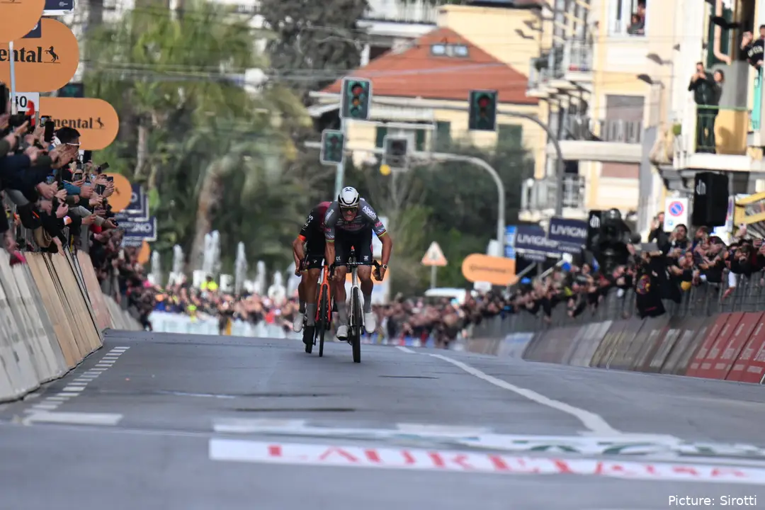 Van der Poel won Milano–Sanremo 2025