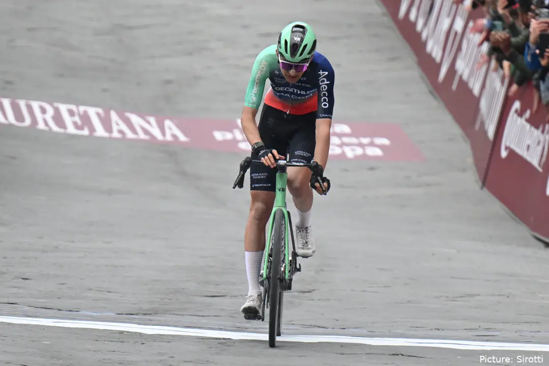 Paul Seixas at the 2026 Strade Bianche