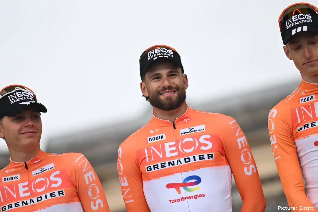 Filippo Ganna ahead of Paris-Roubaix 2026