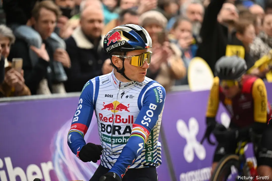 Remco Evenepoel at the 2026 Tour of Flanders