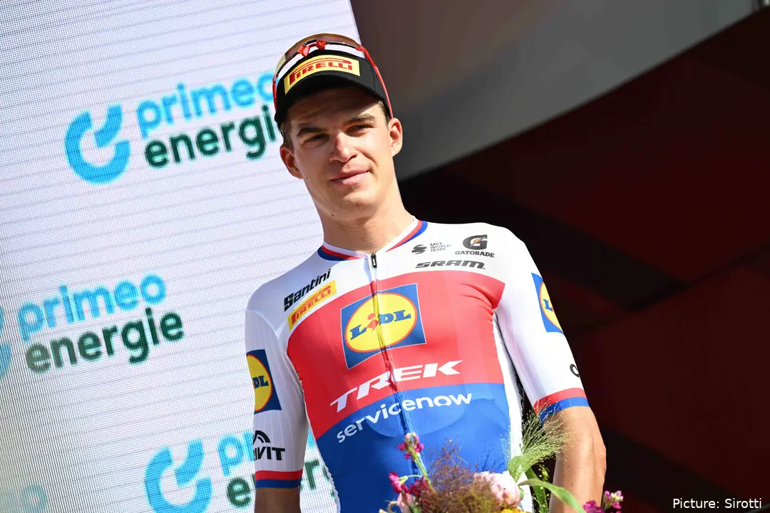 Mathias Vacek at the 2026 Tour de Suisse