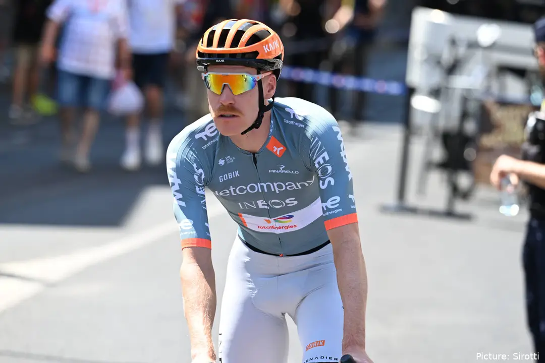 Dorian Godon on Stage 10 of the 2026 Tour de France