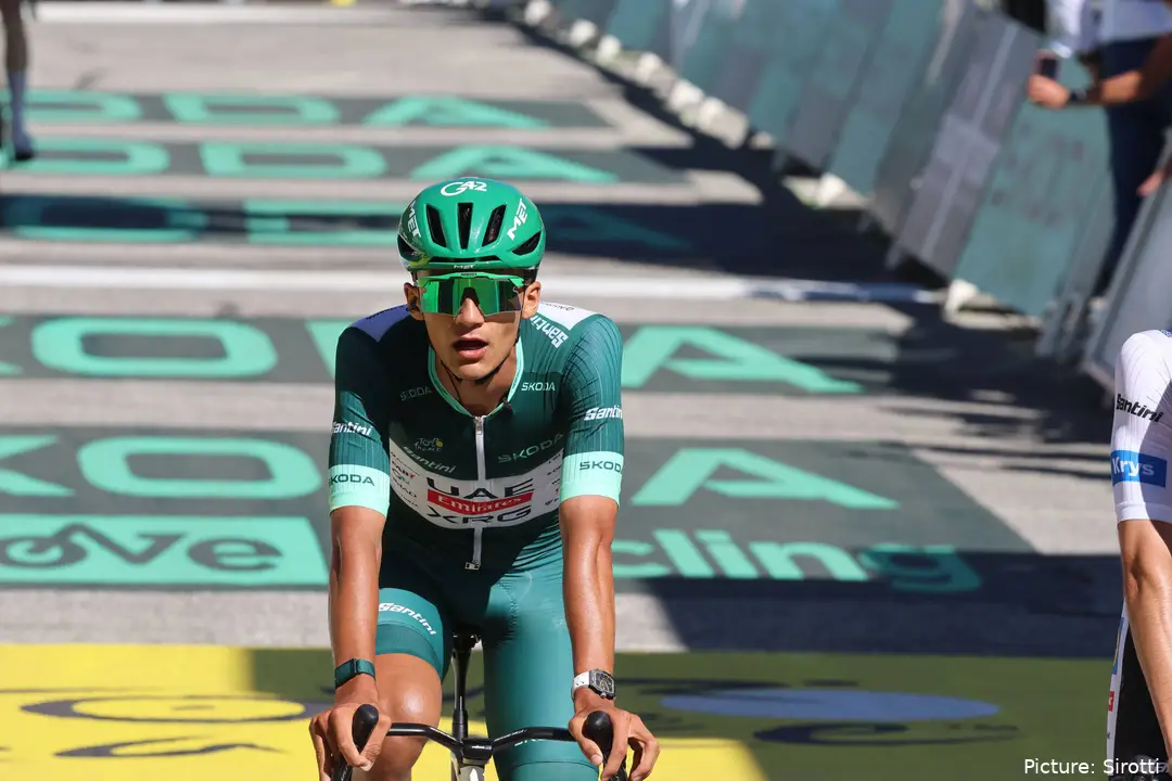 Isaac del Toro, at the 2026 Tour de France