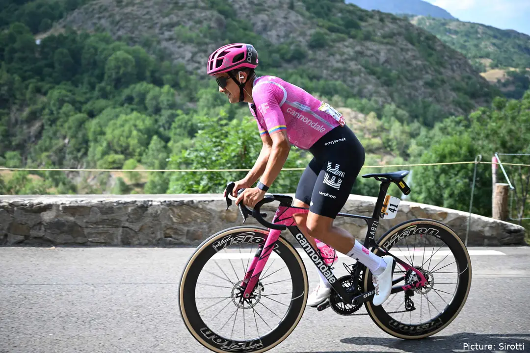 Carapaz at the 2026 Tour de France
