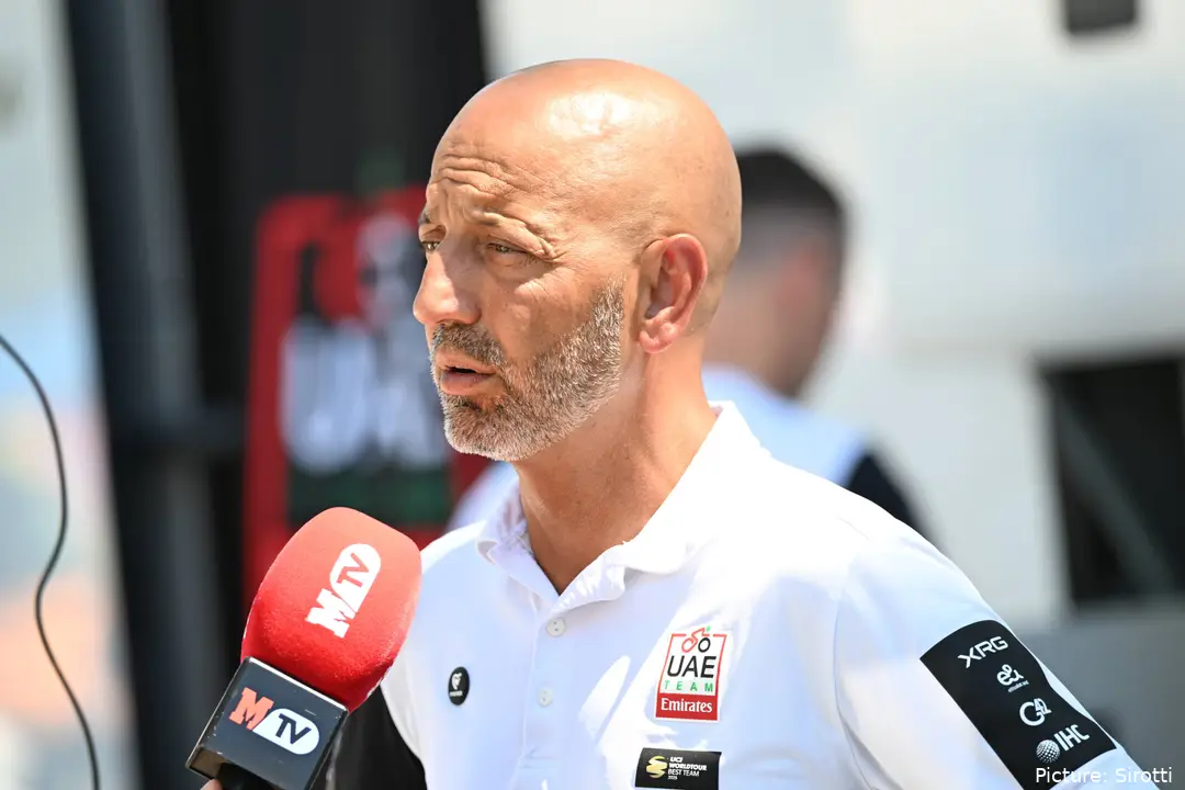Joxean Matxin at stage 4 of the 2026 Tour de France