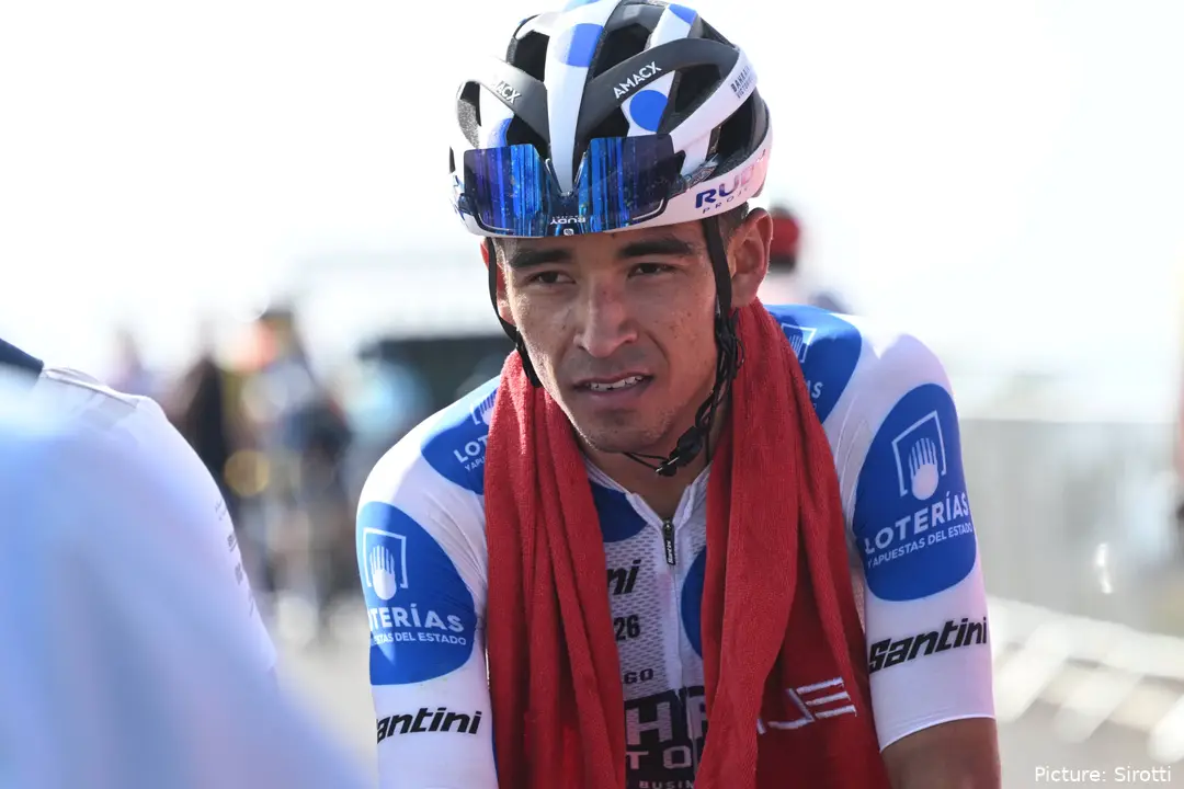 Santiago Buitrago at the 2026 Vuelta a Espana