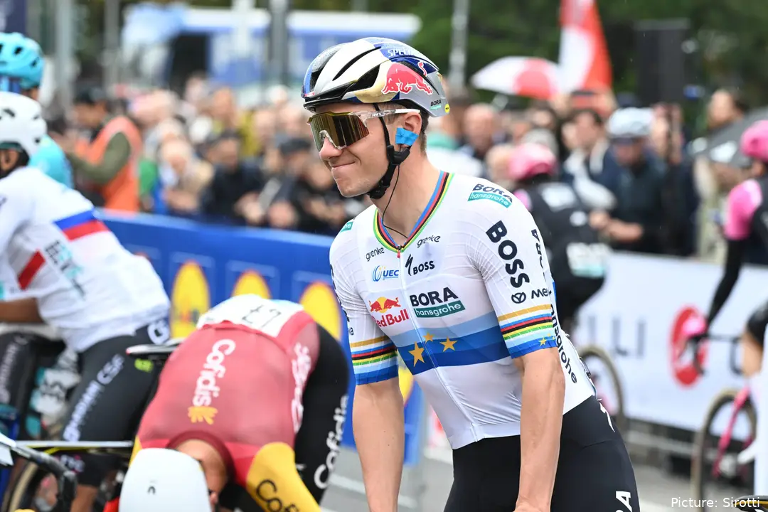 Remco Evenepoel ahead of Il Lombardia 2026