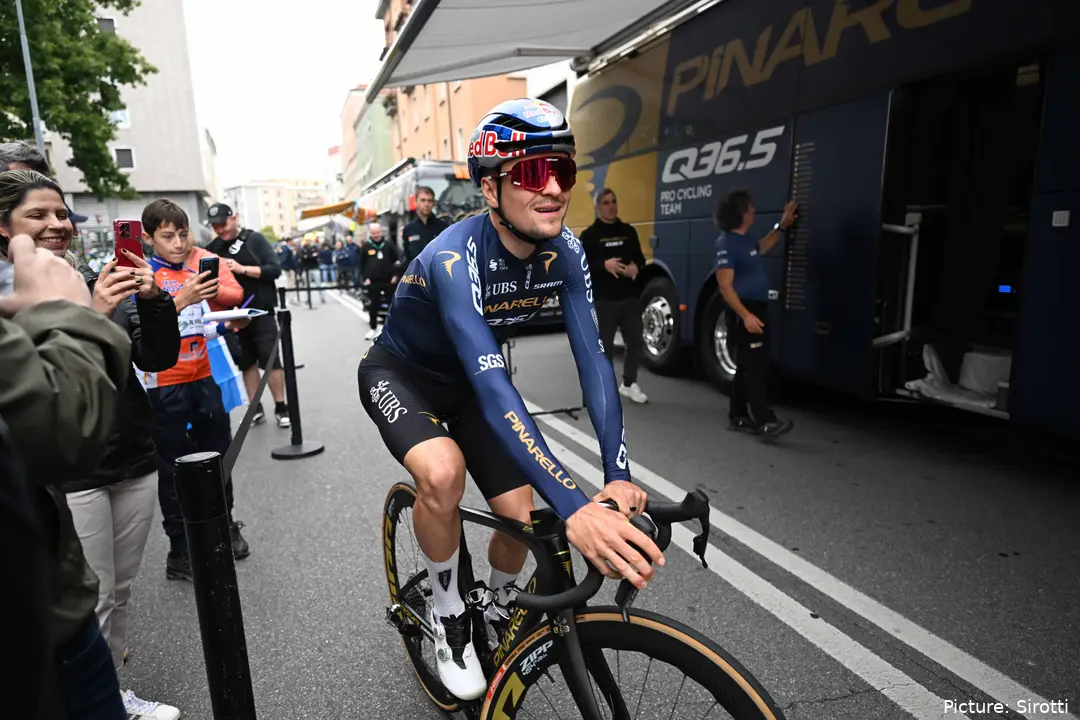 Tom Pidcock ahead of Il Lombardia 2026