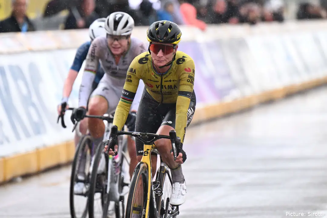 Marianne Vos in Aktion.