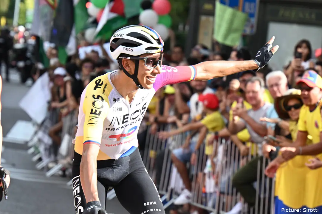 Bernal liegt am ersten Ruhetag der Vuelta auf Platz 11 der Gesamtwertung