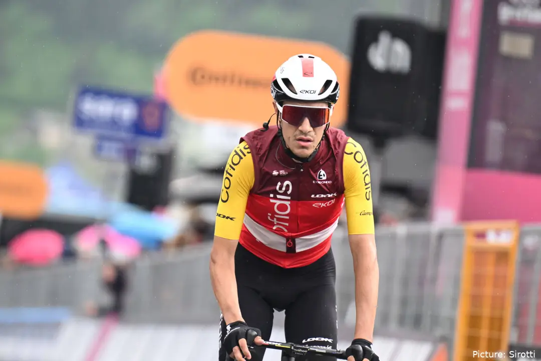 Stefano Oldani beim Giro d’Italia 2025 mit Cofidis