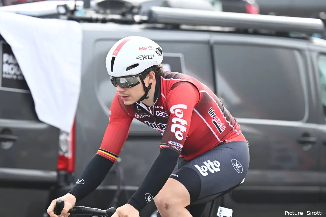 Arnaud De Lie bei Paris-Roubaix 2026