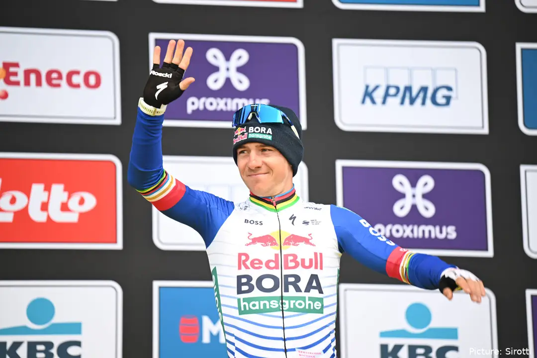 Remco Evenepoel bei der Flandern-Rundfahrt 2026