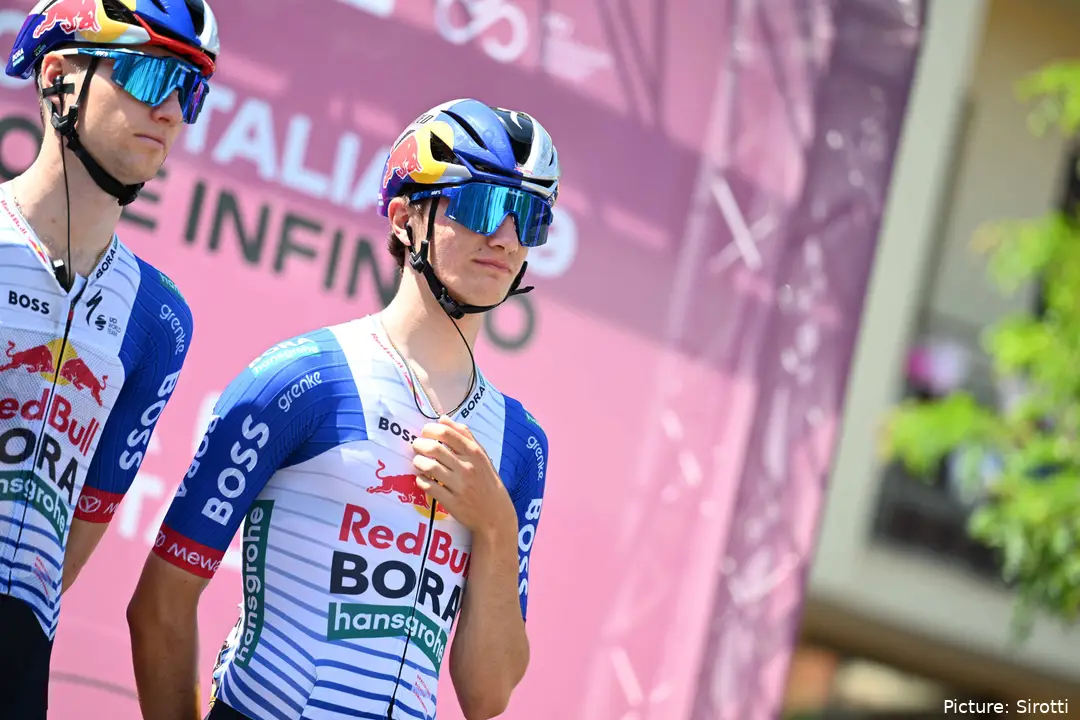 Giulio Pellizzari vor Etappe 17 des Giro d'Italia 2026