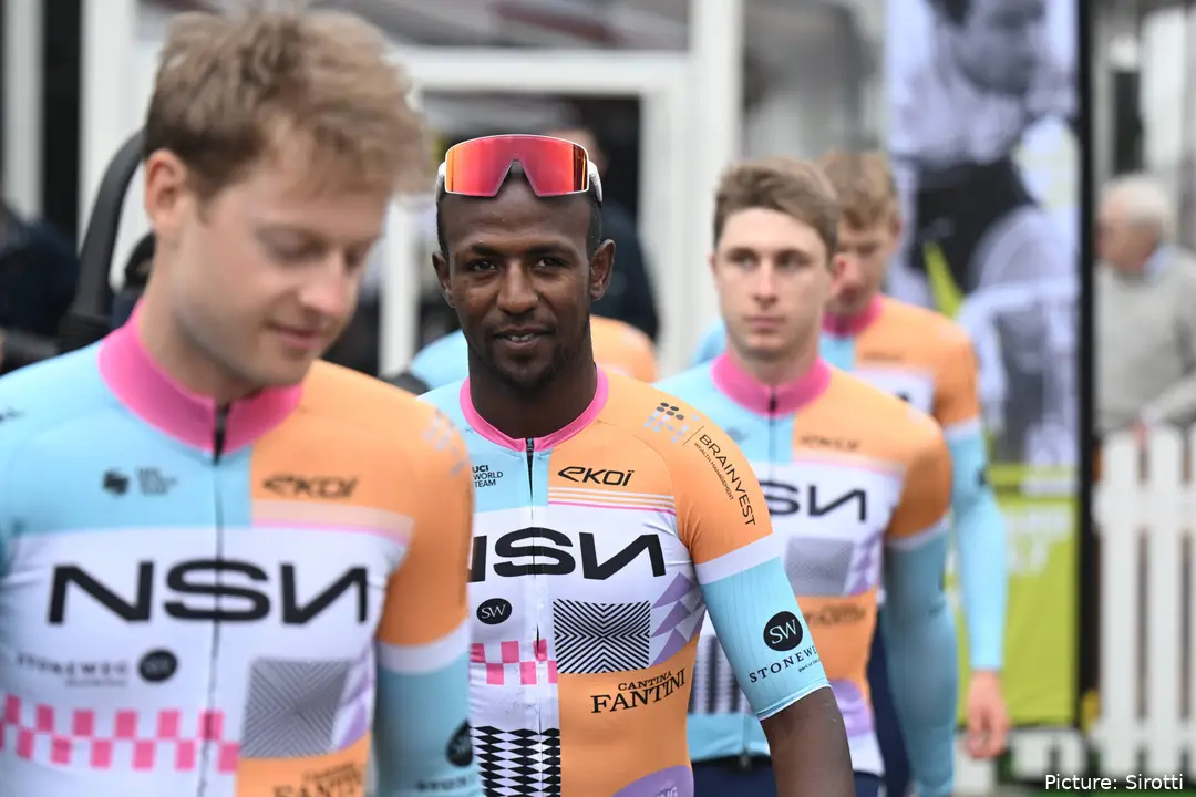 Biniam Girmay vor Paris–Roubaix 2026