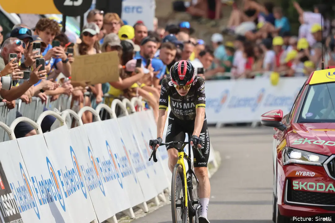 Jonas Vingegaard bei der Tour de France 2026