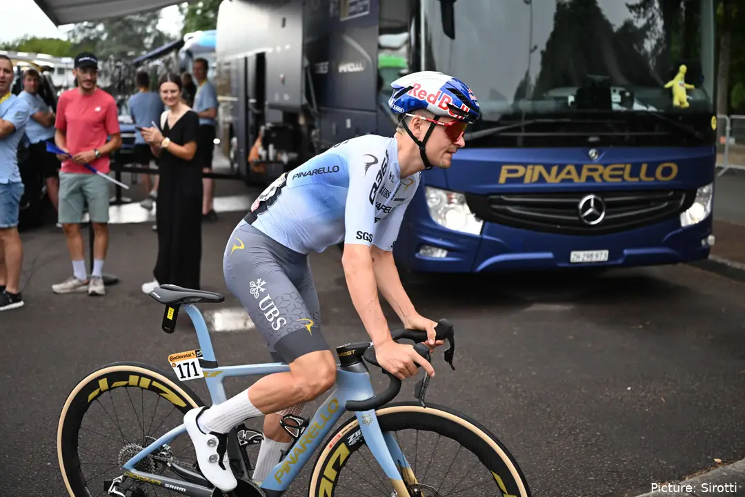 Tom Pidcock auf Etappe 11 der Tour de France 2026