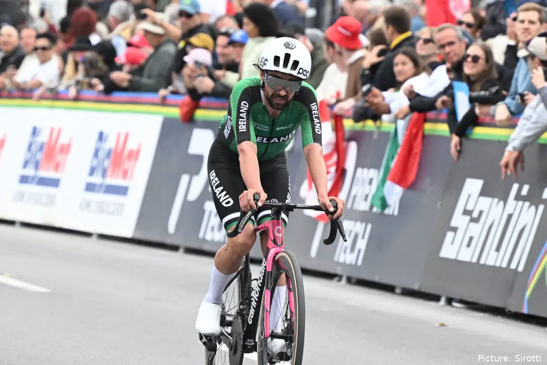Ben Healy bei der Weltmeisterschaft 2026 in Montreal