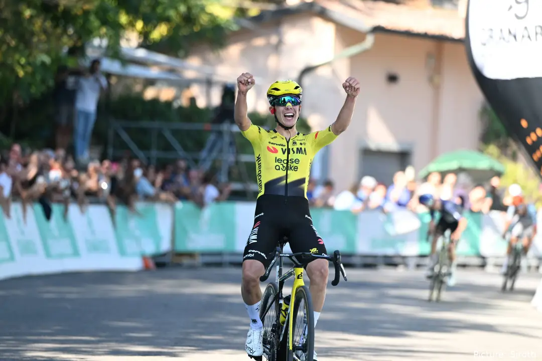Davide Piganzoli beim Giro dell'Emilia 2026.