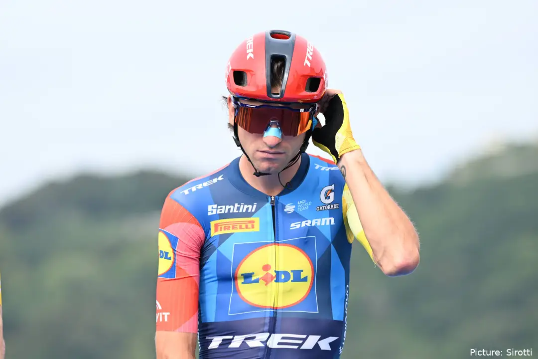 Giulio Ciccone vor dem Start der Clasica San Sebastian 2026