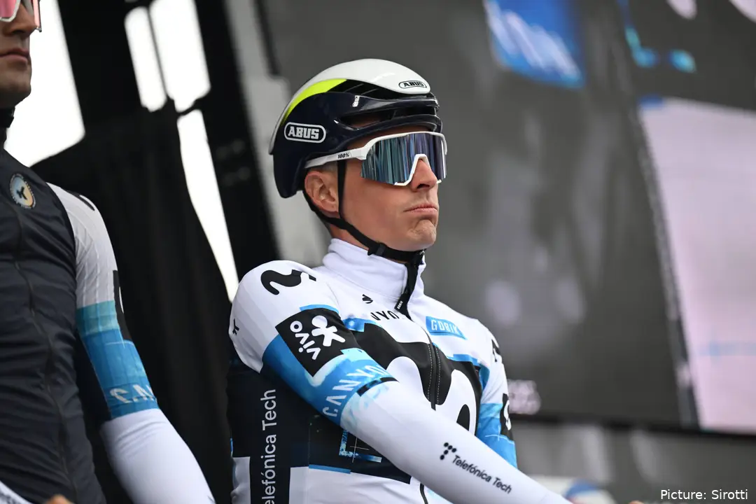 Enric Mas heeft zijn contract met Movistar Team verlengd tot 2029.