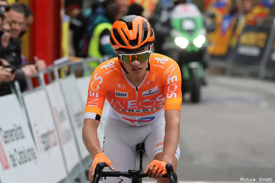 Oscar Onley in de Volta a Catalunya 2026