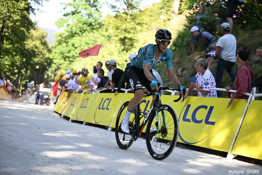 Pierre Rolland in actie