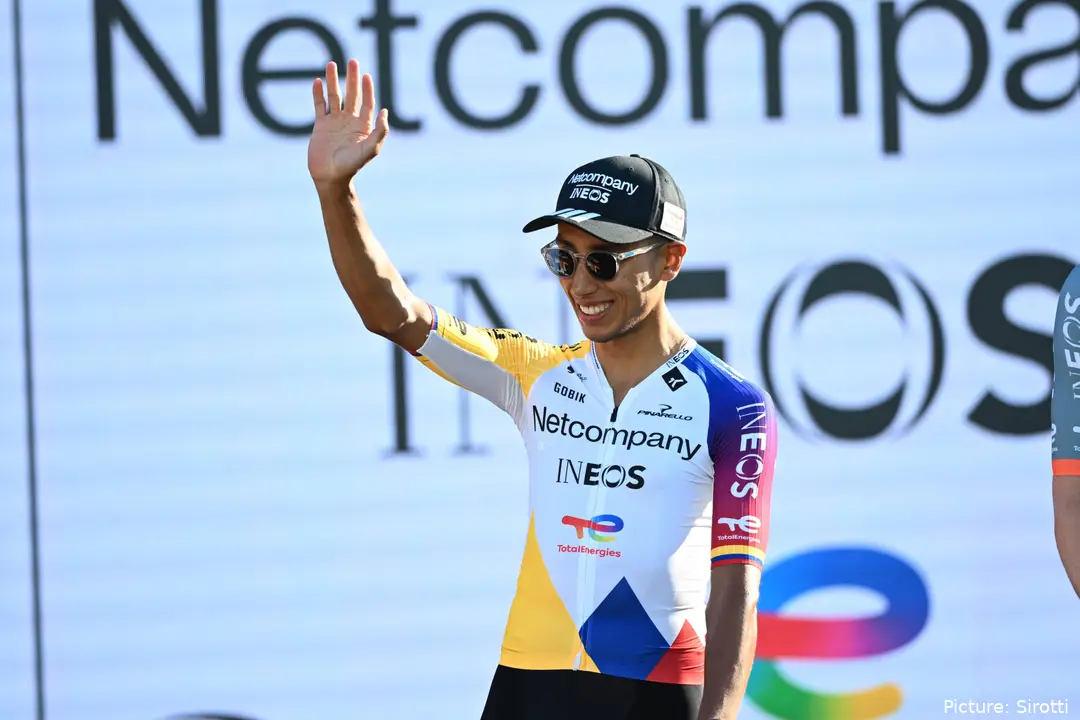 Egan Bernal bij de Tour de France 2026
