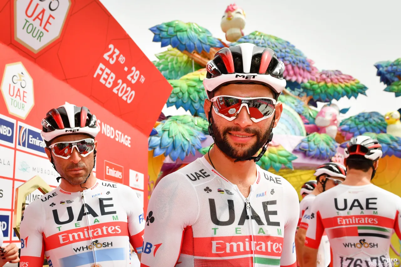 Fernando Gaviria en el UAE Tour