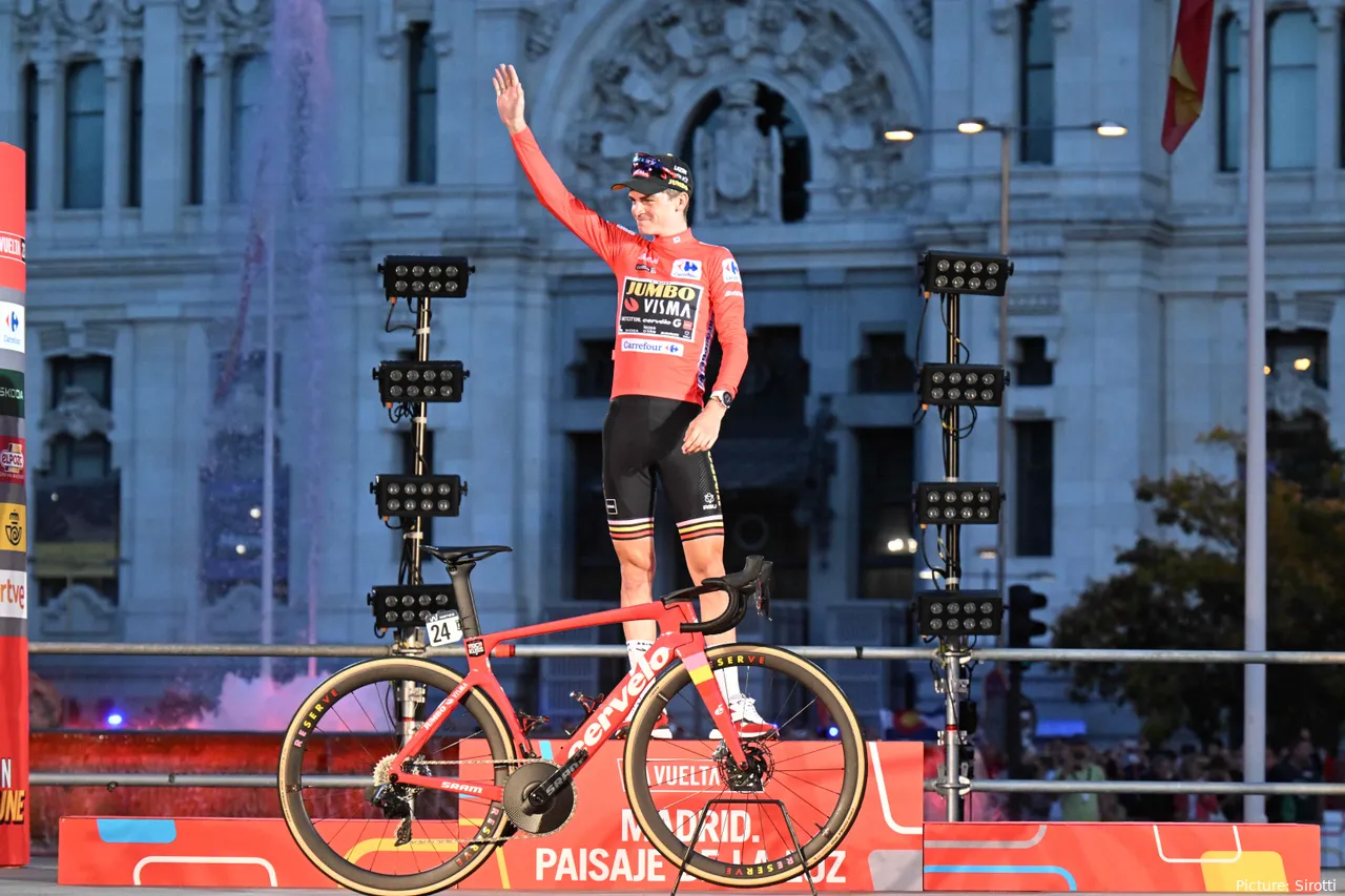 Kuss ganó el maillot rojo en la Vuelta a España de 2023