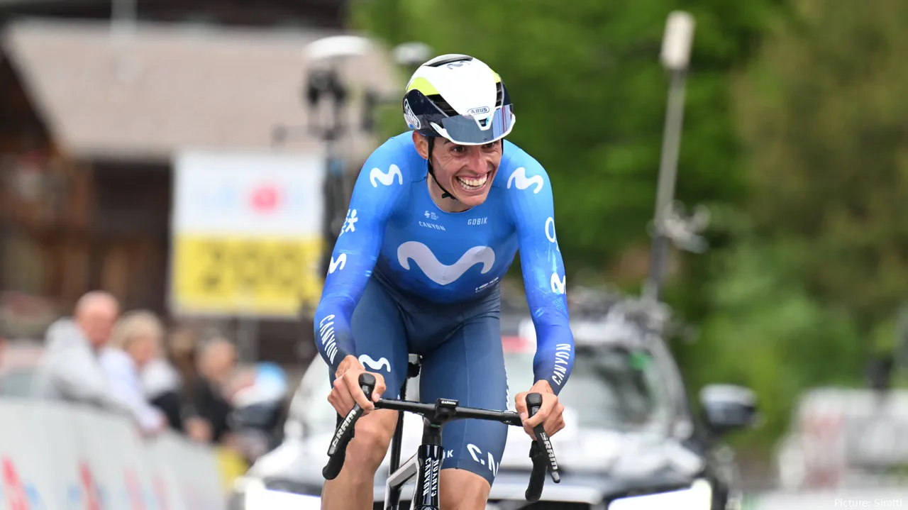 Enric Mas en el Tour de Suiza 2024. @Sirotti