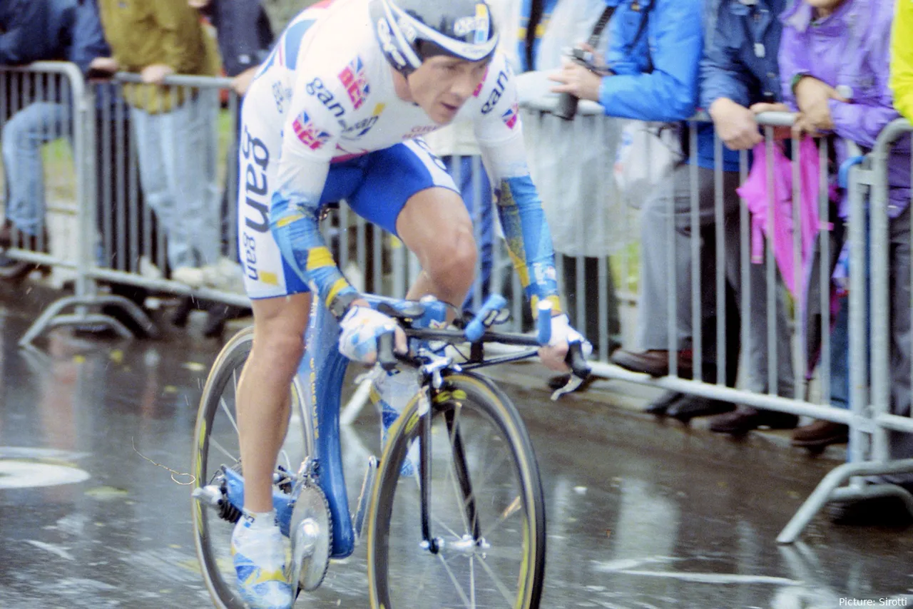 Chris Boardman en 1996. @Sirotti