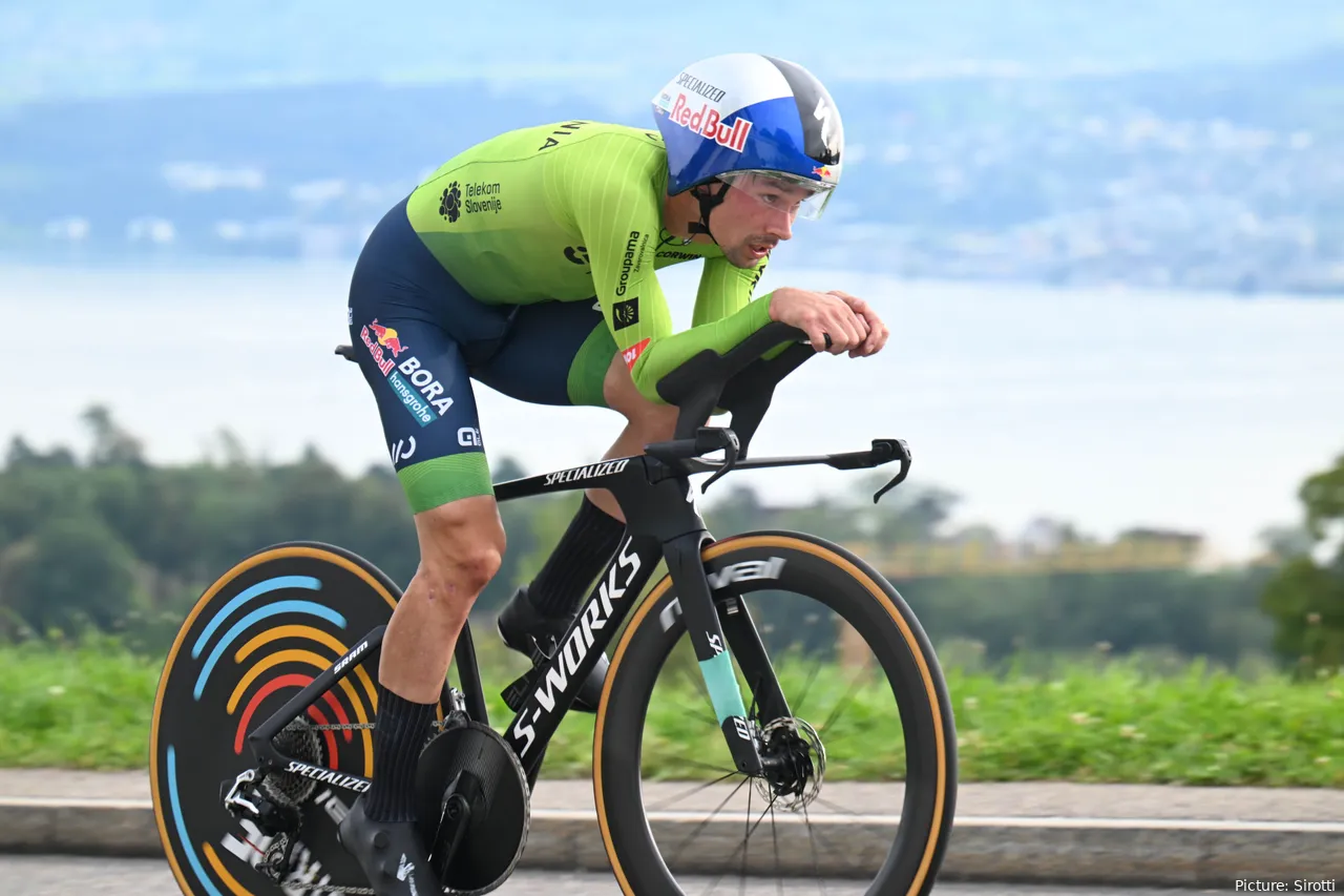 Roglic no pudo amenazar las medallas en la contrarreloj individual del pasado fin de semana&nbsp;